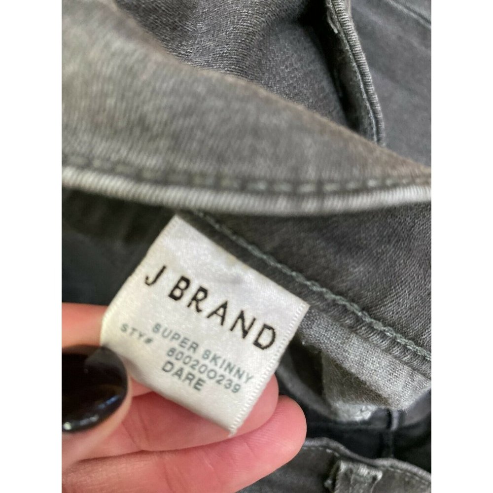 J Brand Super Skinny Mid Rise Jeans Dare Jeans 28 - Picture 8 of 8